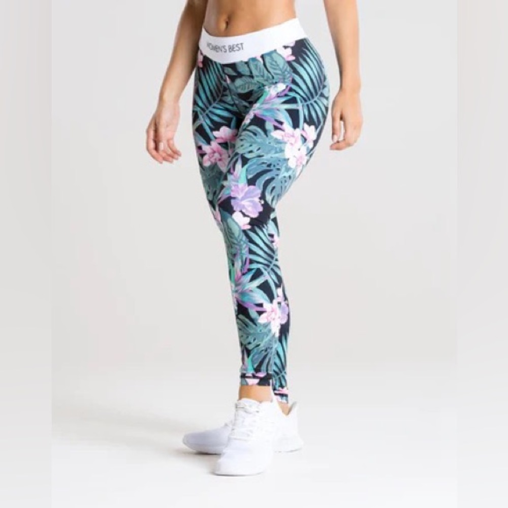 Sculpture Leggings | Limited Edition Paradise/Green | M